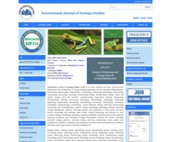 Zoologyjournals.com(International Journal of Zoology Studies) Screenshot