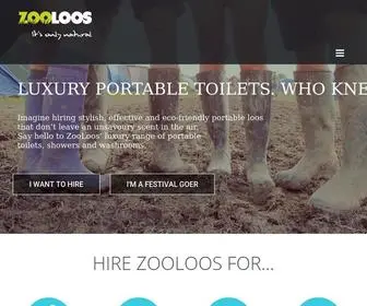 Zooloos.co.uk(Portable Toilets) Screenshot