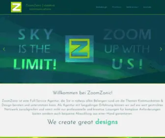 Zoom-Zonic.de(Creative communications) Screenshot