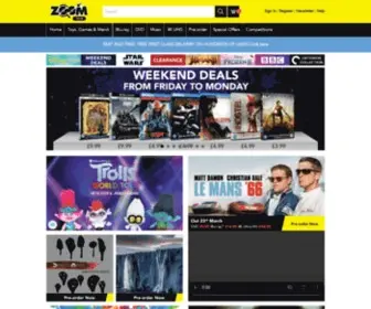 Zoom.co.uk(Film, TV, Music & Merch) Screenshot