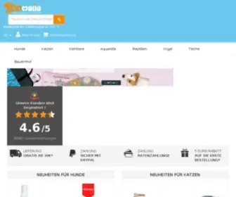 Zoomalia.de(Online-Tierhandlung) Screenshot