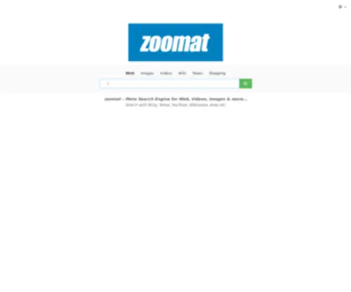 Zoomat.net(Search) Screenshot