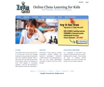 Zoomchess.com(Chess for kids) Screenshot