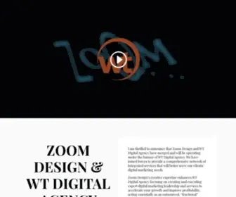 Zoomdesign.com(WT Digital Agency) Screenshot