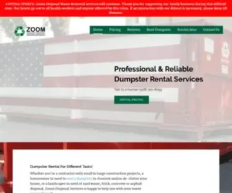 Zoomdisposal.com(Zoom Disposal) Screenshot