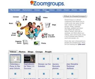 ZoomGroups.net(Rogelio Bernal Andreo) Screenshot