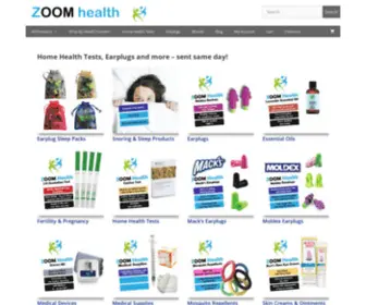 Zoomhealth.co.uk(ZOOM health UK) Screenshot