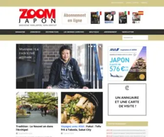 Zoomjapon.info(ZOOM Japon) Screenshot