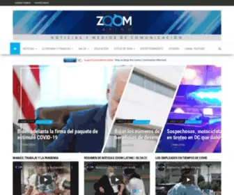 Zoomlatino.com(Zoom latino) Screenshot