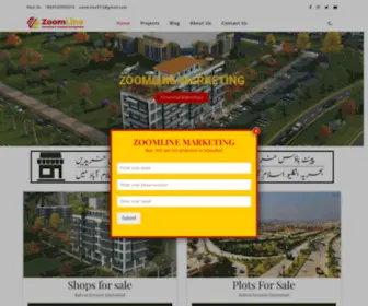 Zoomlinemarketing.com(Zoom line) Screenshot