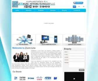 Zoomlinenetwork.com(Zoom line networks technology) Screenshot