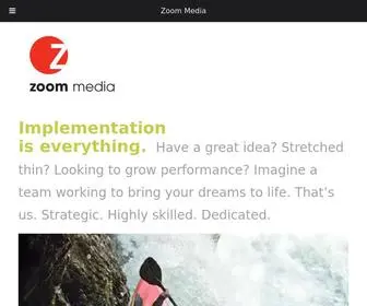 Zoommedia.agency(Zoom Media) Screenshot