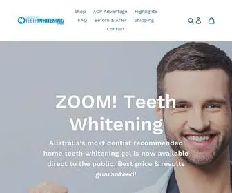 Zoomnitewhite.com.au(ZOOM Nite White) Screenshot