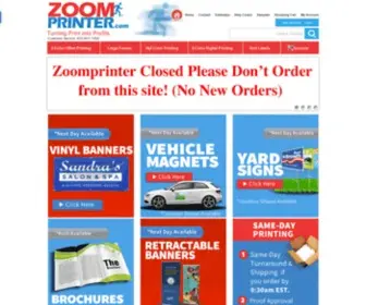 Zoomprinter.com(Zoomprinter) Screenshot