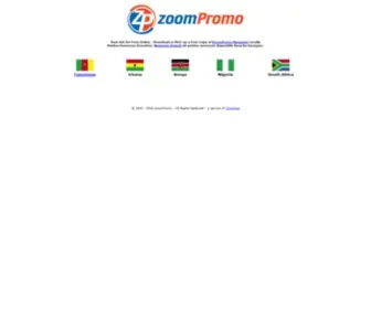 Zoompromo.com(ZoomPromo) Screenshot