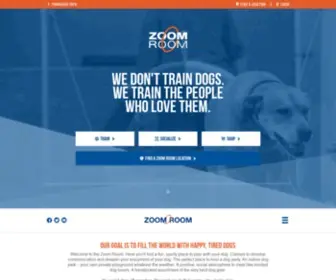 Zoomroomonline.com(Zoom Room Dog Training) Screenshot