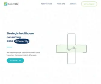 Zoomrx.com(Strategic Healthcare Consulting) Screenshot