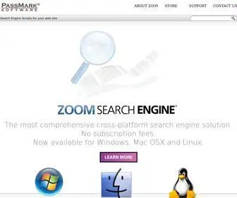 Zoomsearchengine.com(Zoom Search Engine by PassMark Software) Screenshot