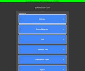 Zoomtrax.com(Zoomtrax) Screenshot