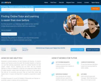 Zoomtute.com(Online Teachers & Tutoring Jobs) Screenshot