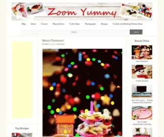 Zoomyummy.com(Crochet, Food, Photography) Screenshot
