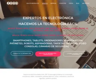 Zooo.es(Reparamos tu tecnología) Screenshot