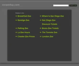 Zoopedup.com(Forsale Lander) Screenshot