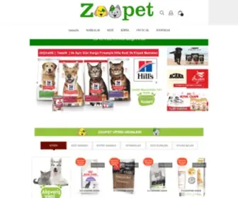 Zoopet.com.tr(Orijinal ve Taze Evcil Hayvan Ürünlerinin Tek Adresi) Screenshot