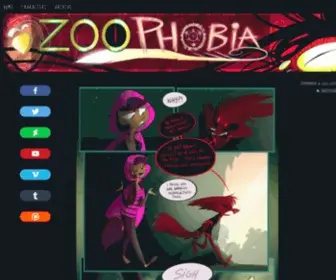 Zoophobiacomic.com(Zoophobia) Screenshot