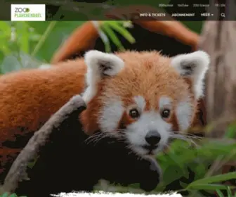 Zooplanckendael.be(Dierentuin) Screenshot