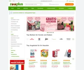 Zooplus.ch(Hundezubehör) Screenshot