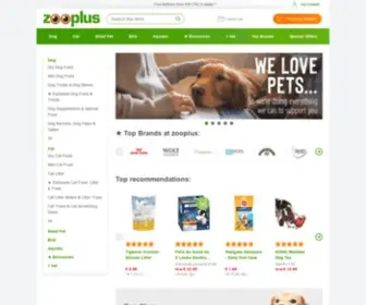 Zooplus.ie(Pet Shop) Screenshot