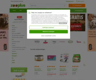 Zooplus.nl(Alles voor je huisdier) Screenshot