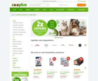 Zooplus.se(Djuraffär) Screenshot