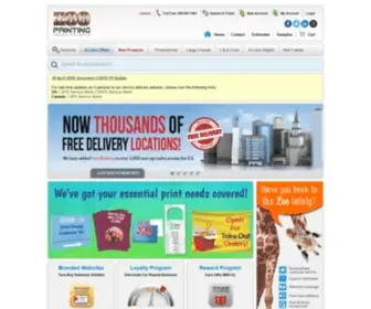 Zooprinting.com(Wholesale Trade Printing) Screenshot