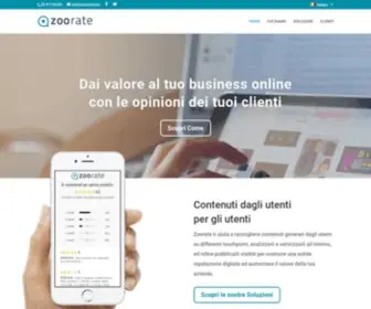Zoorate.com(Home Page) Screenshot