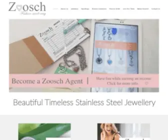 Zoosch.co.za(We specialise in a wide range of stainless steel jewellery. all our jewellery) Screenshot