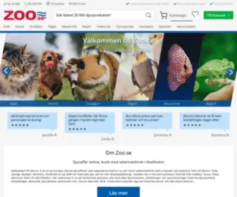 Zoo.se(Djuraffär) Screenshot