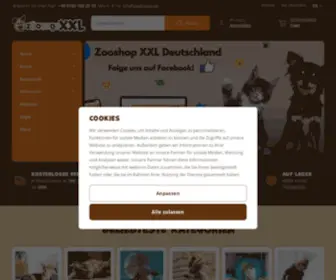 ZooshopXXL.de(ZooShopXXL) Screenshot