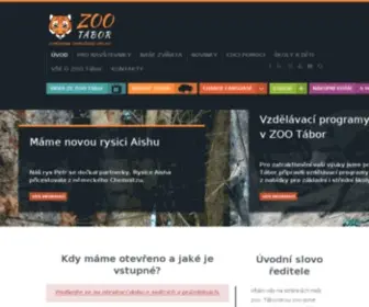 Zootabor.eu(Zoologická zahrada) Screenshot