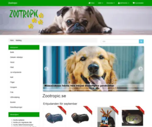 Zootropic.se(Zootropic) Screenshot