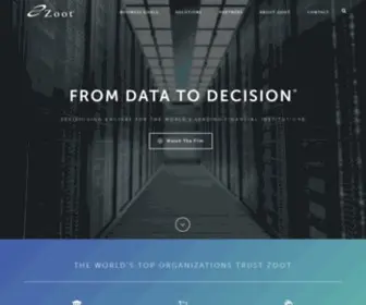 Zootweb.com(Zoot Solutions) Screenshot