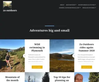 Zooutdoors.com(Adventures big and small) Screenshot