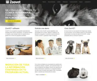 Zoovet-Software.com(ZooVET Gestión Veterinaria) Screenshot