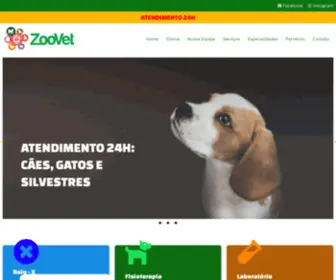 Zoovet.com.br(Zoovet Veterinário Animais Silvestres) Screenshot