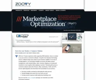 Zoovy.com(Ecommerce Solution) Screenshot