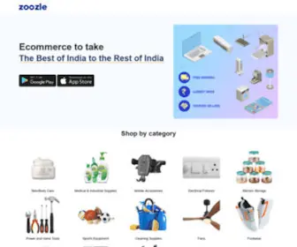 Zoozle.in(Online store) Screenshot
