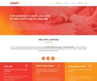Zoozler.com(Web, apps and beyond in Cincinnati OH) Screenshot
