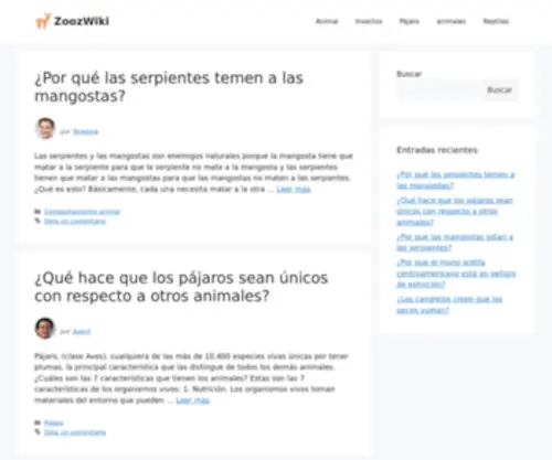 Zoozwiki.com(Zoozwiki) Screenshot