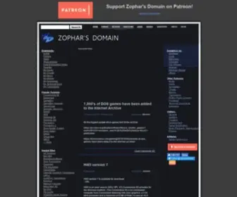 Zophar.com(Zophar's Domain) Screenshot